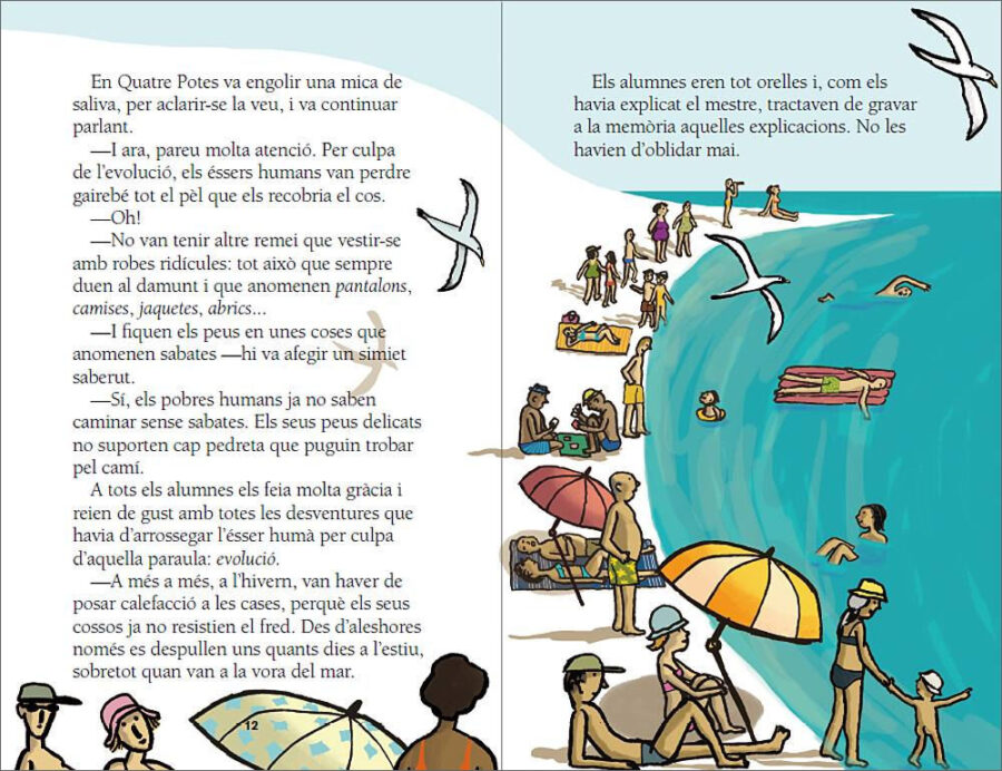 La lliçó d'en Quatre Potes sample page